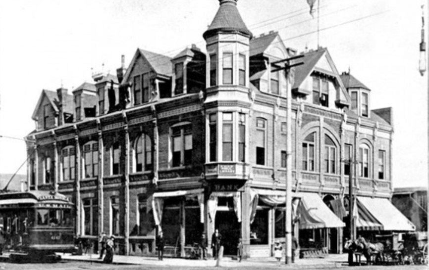 Bank of Santa Monica at 3rd and Oregon Blvd. 