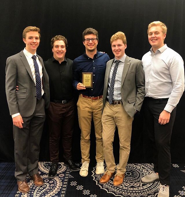 Phi Kappa Psi had the honor of winning the most &ldquo;Outstanding Academic Program&rdquo; tonight at the 2020 Greek Awards! The award is given to the fraternity/sorority that has worked to their highest potential to achieve the Greek ideal of schola