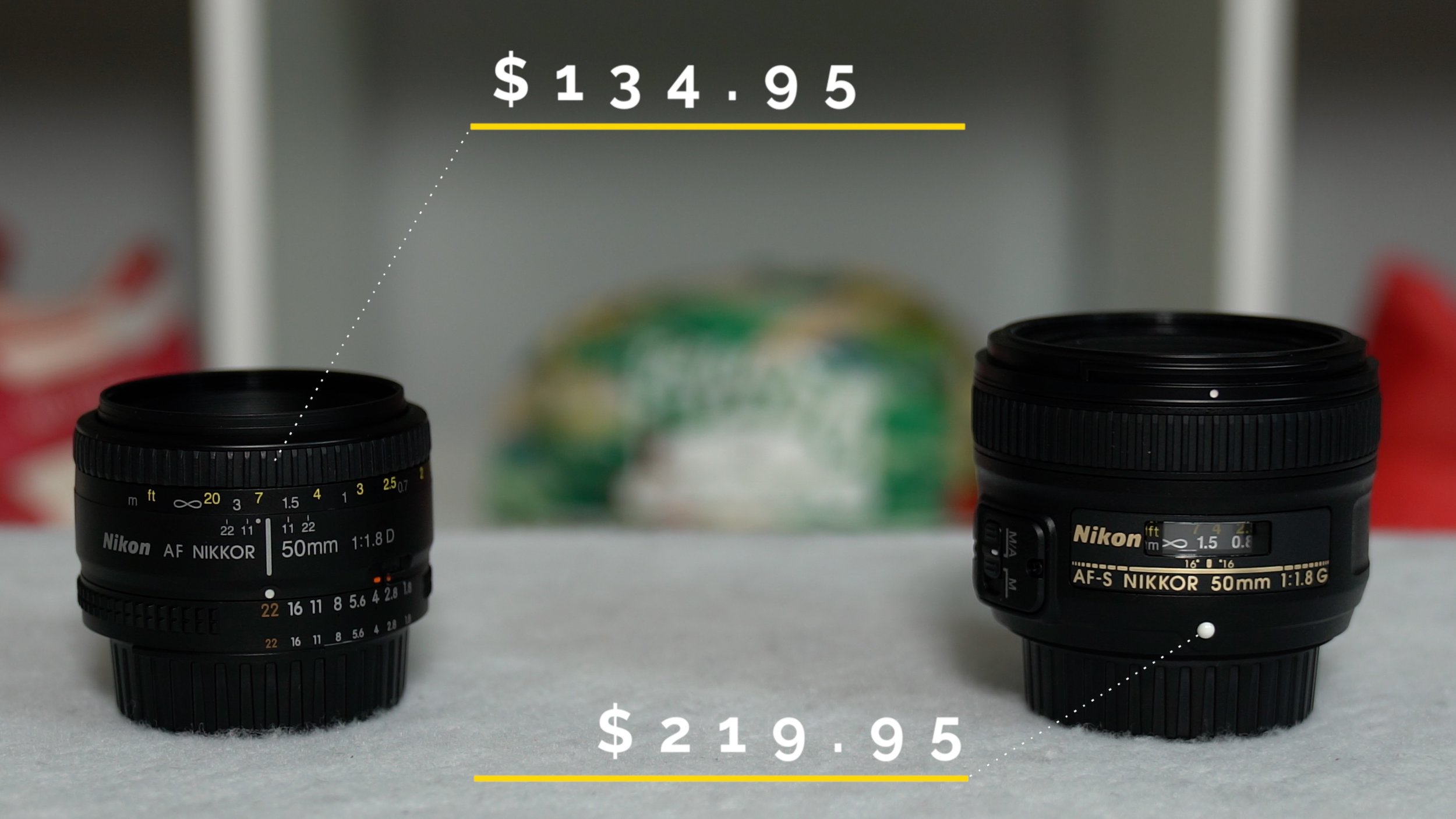 Nikon 50mm f/1.8G vs Nikon 50mm f/1.8D — Hai Hoang Tran