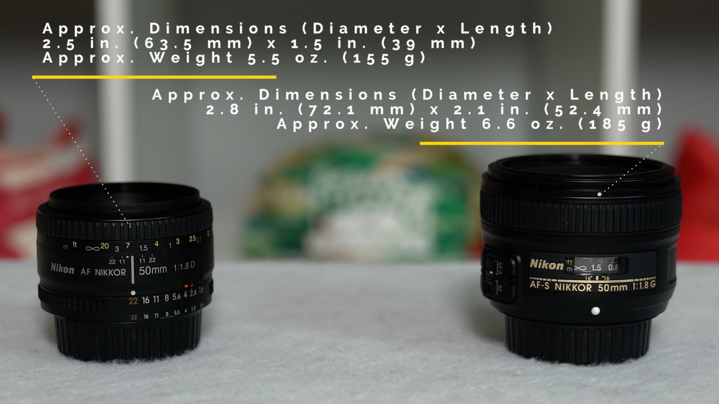 Nikon 50mm f/1.8G vs Nikon 50mm f/1.8D — Hai Hoang