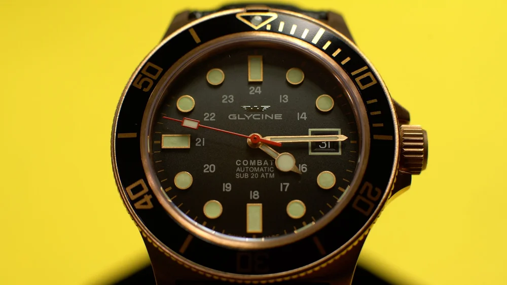 Glycine Combat Sub 42 Bronze Ref. GL0187 — Hai Hoang Tran
