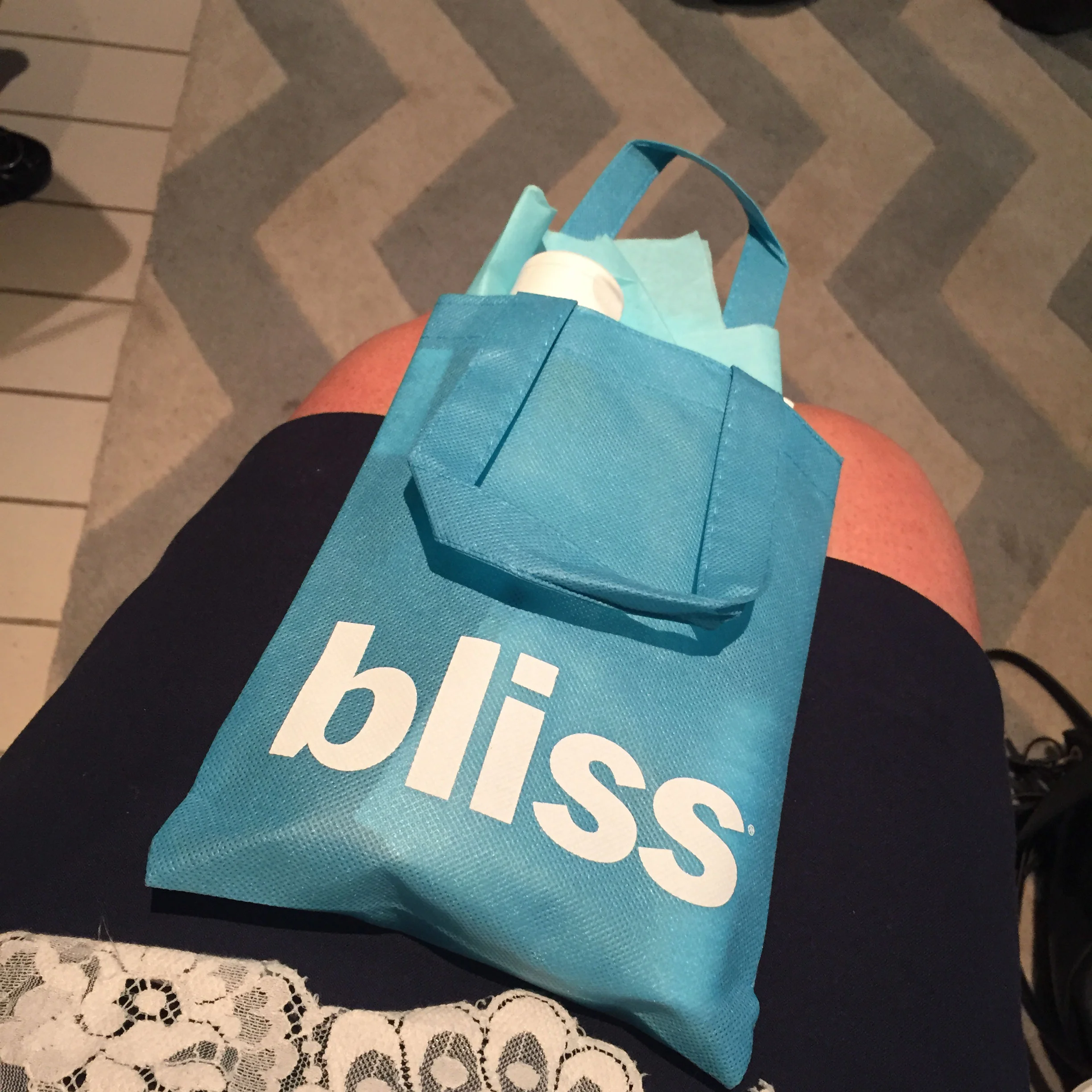 Our first day ended with a tour of Bliss Spa in the W Hotel.