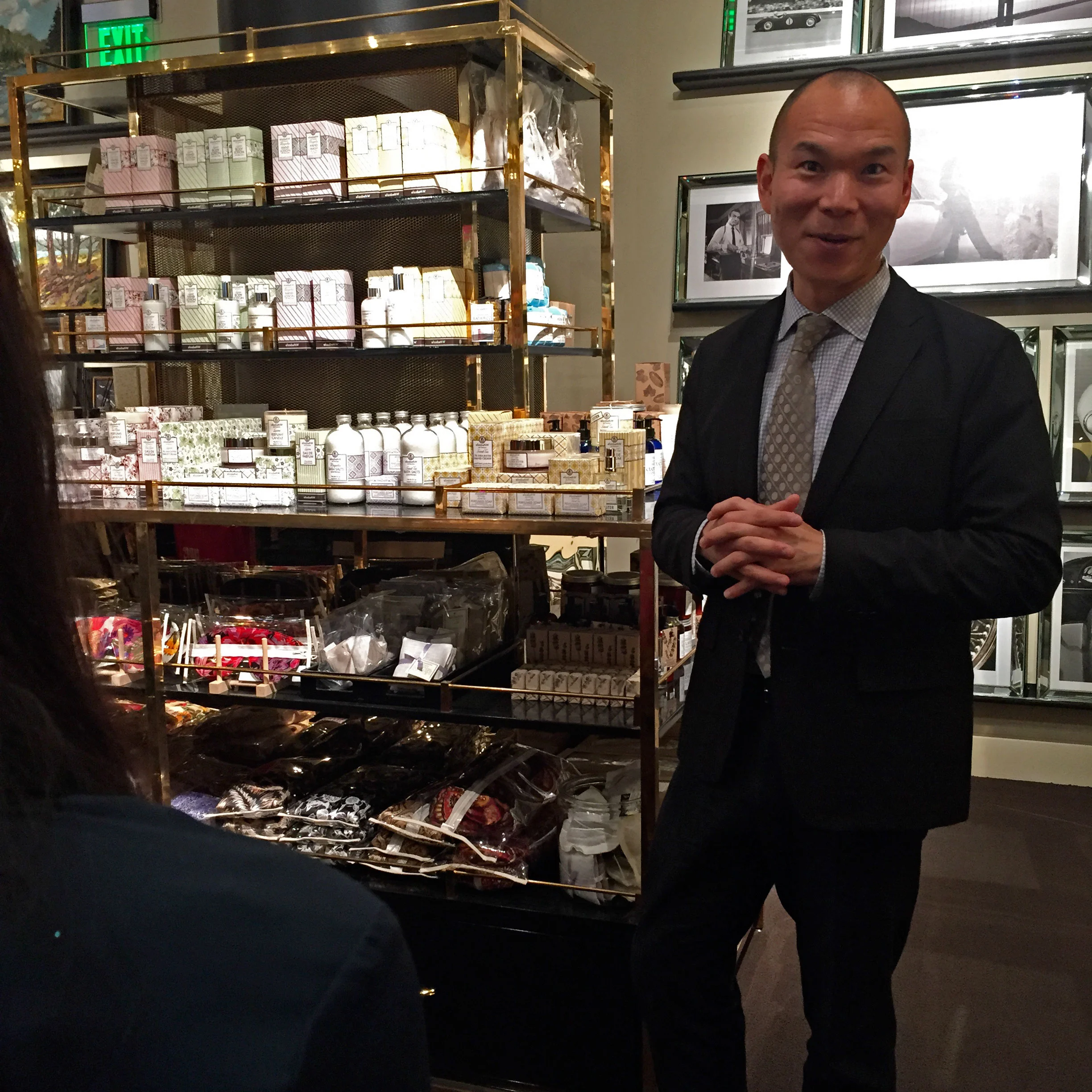 Day three started at the iconic GUMPS with their Home Fragrance Buyer and a fascinating history of home fragrance.