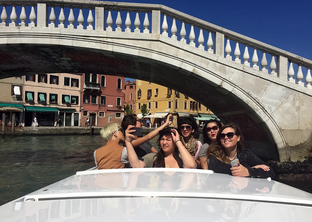 While in Florence we took a day trip to Venice. A highlight from this study tour, seeing one of my favorite cities through their eyes,
