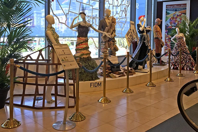American Icon inspirations from left to right: Julia Morgan, Sacagawea, F. Scott Fitzgerald, Rosa Parks, Babe Ruth, Betsy Ross.