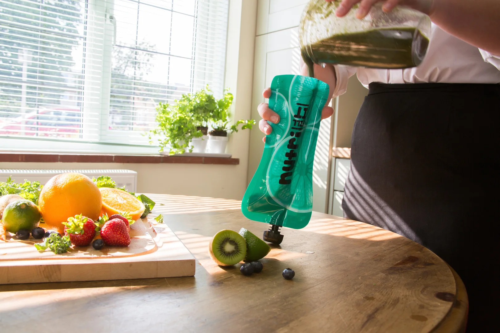 Nutri Fill-It 300ml Reusable Smoothie Pouches
