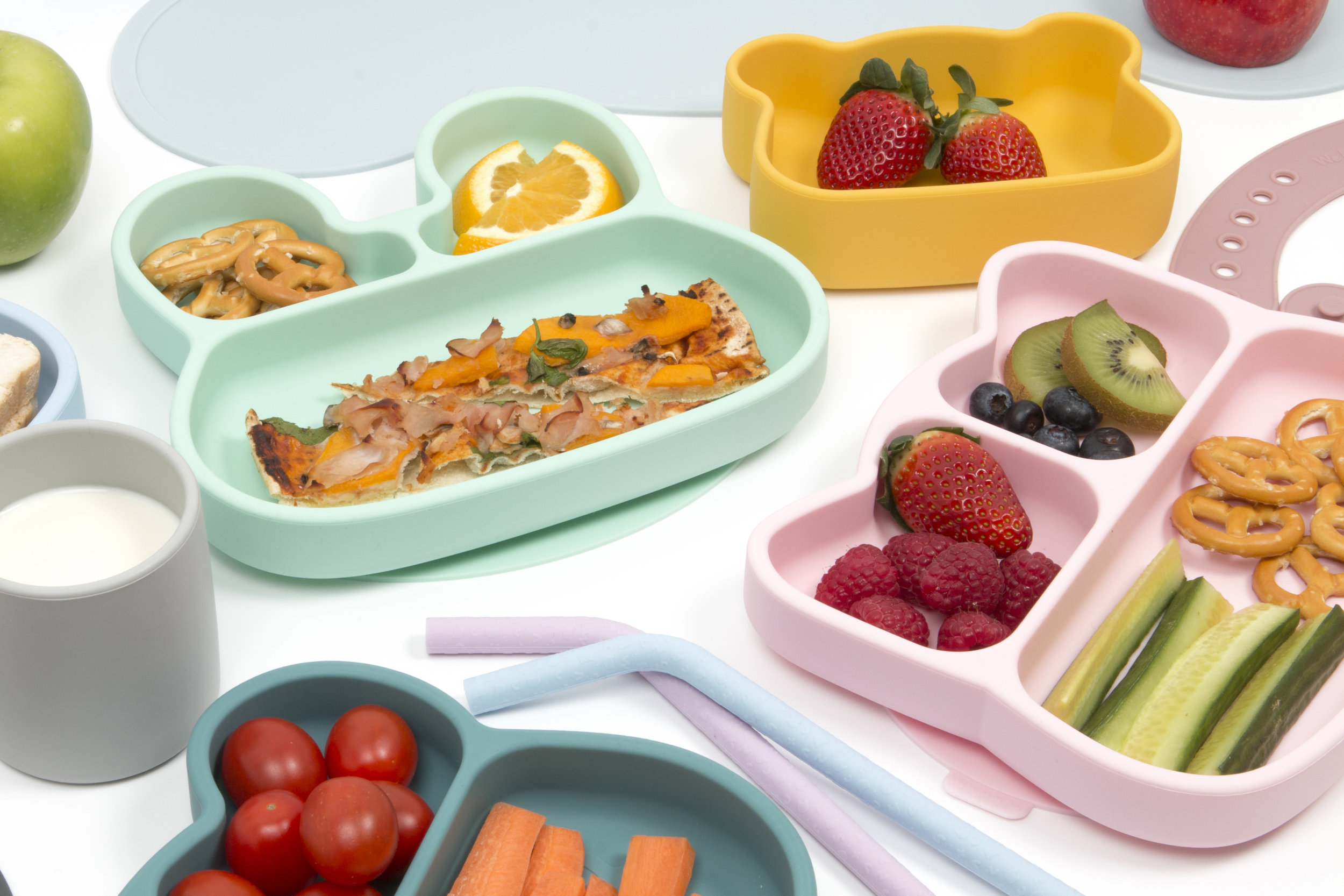 We Might Be Tiny Silicone Divided Plates