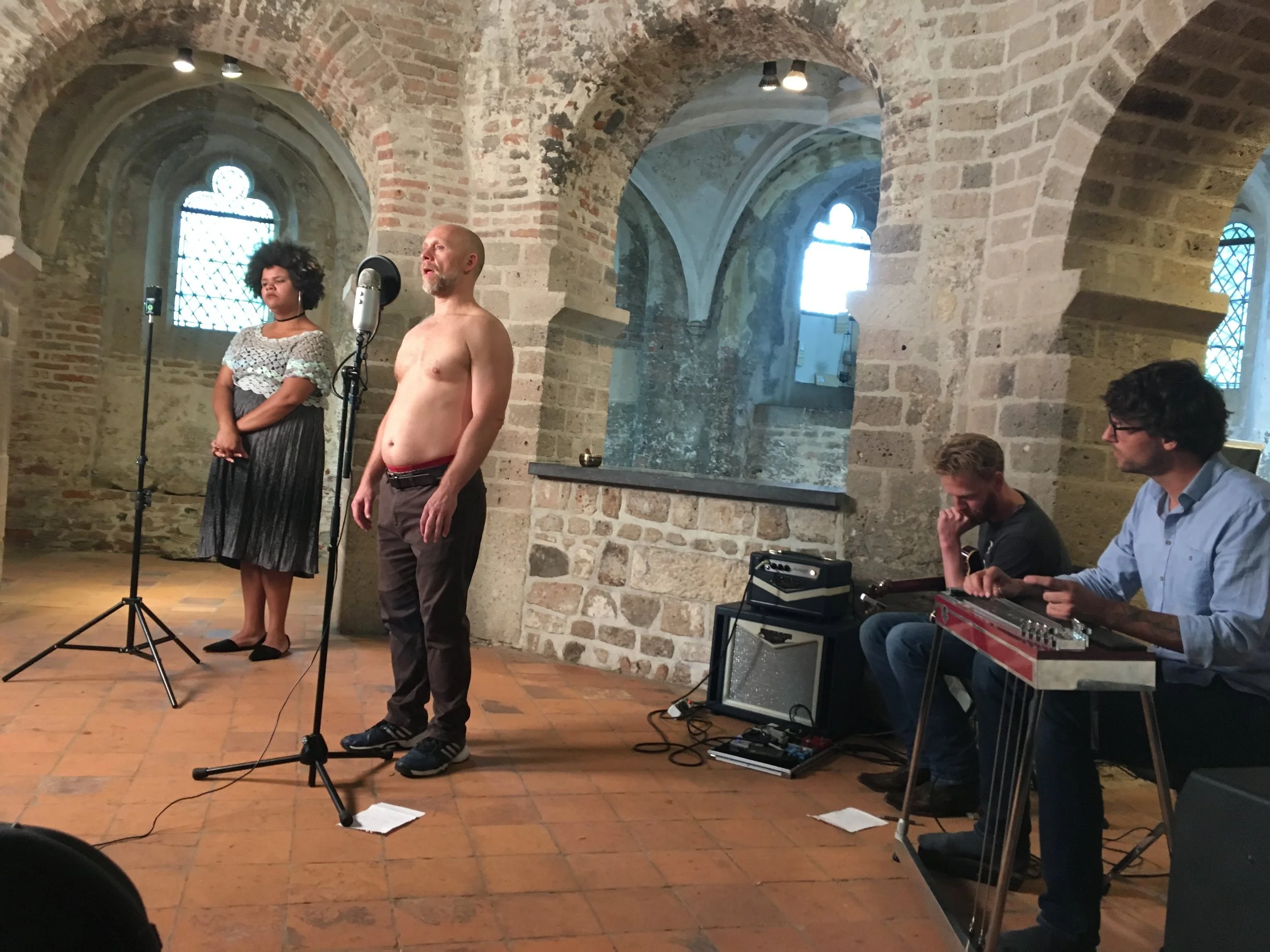  Buddy Wakefield, Amy Leon en Bastaard Platen, live in Nicolaaskapel, 5 septembver 2016. 