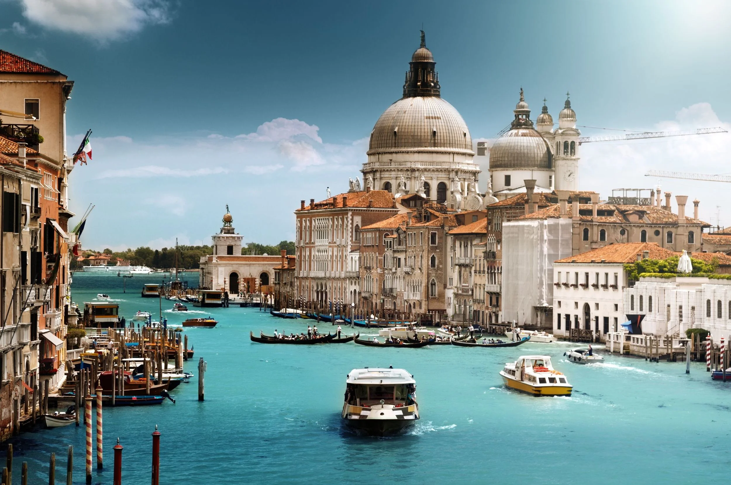 The Grand Canal in Venice, Italy