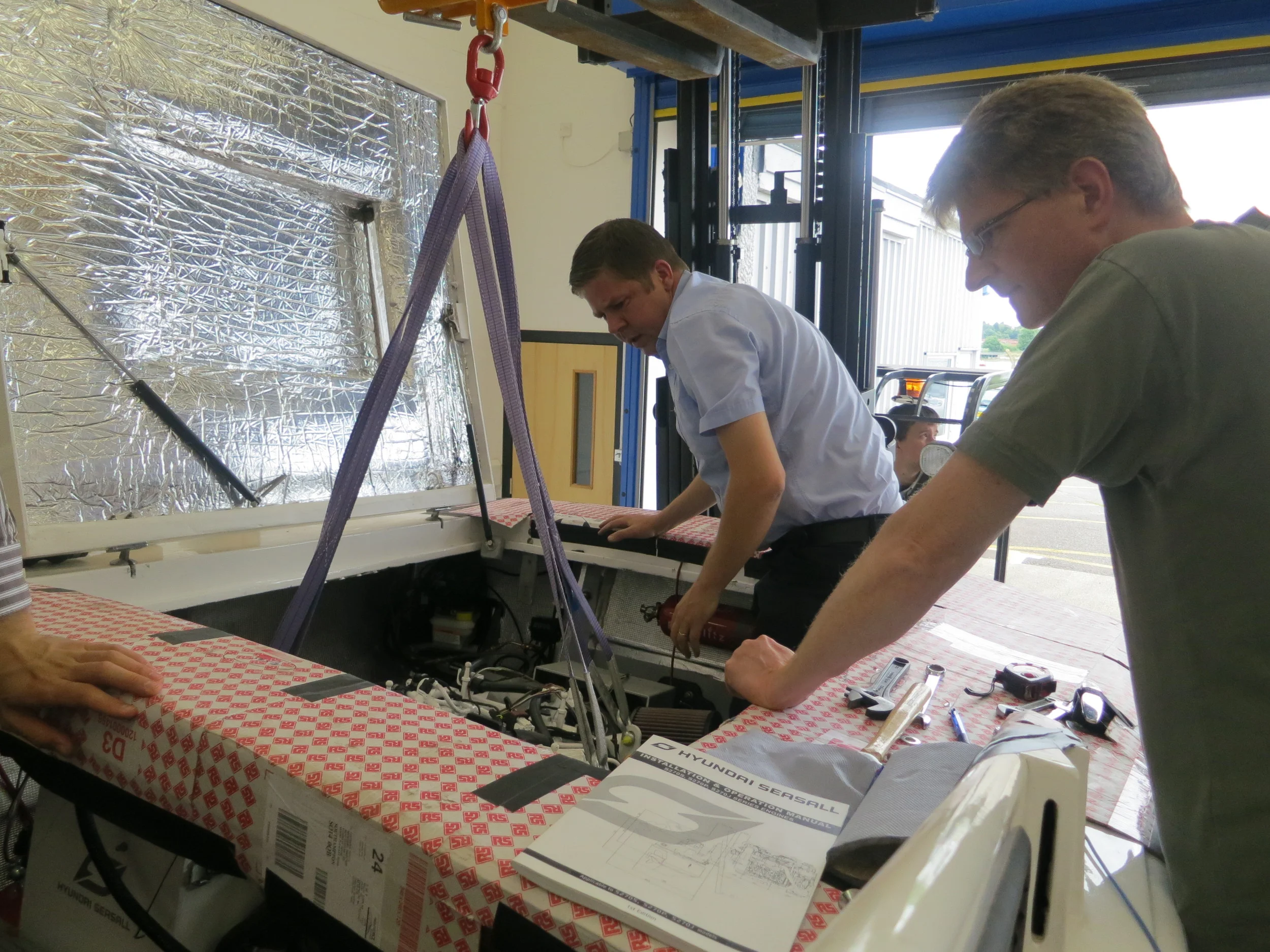 Obstacles while assembling the hybrid module