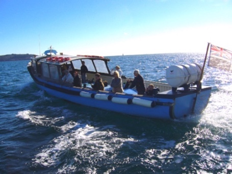 The Kingsley II. The Park & Float ferries have covered over 95 000 miles between them!