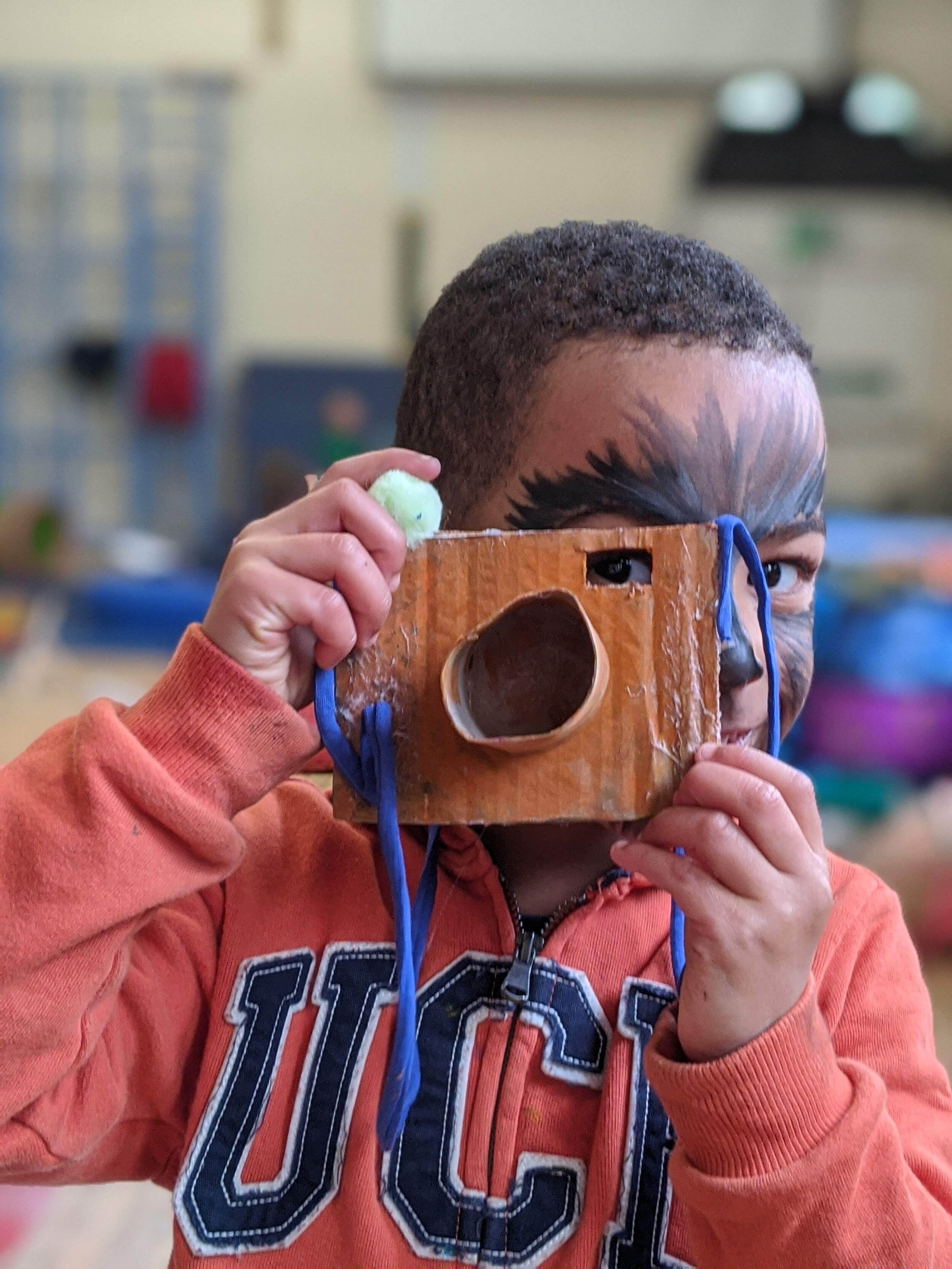 super pirates boy with camera