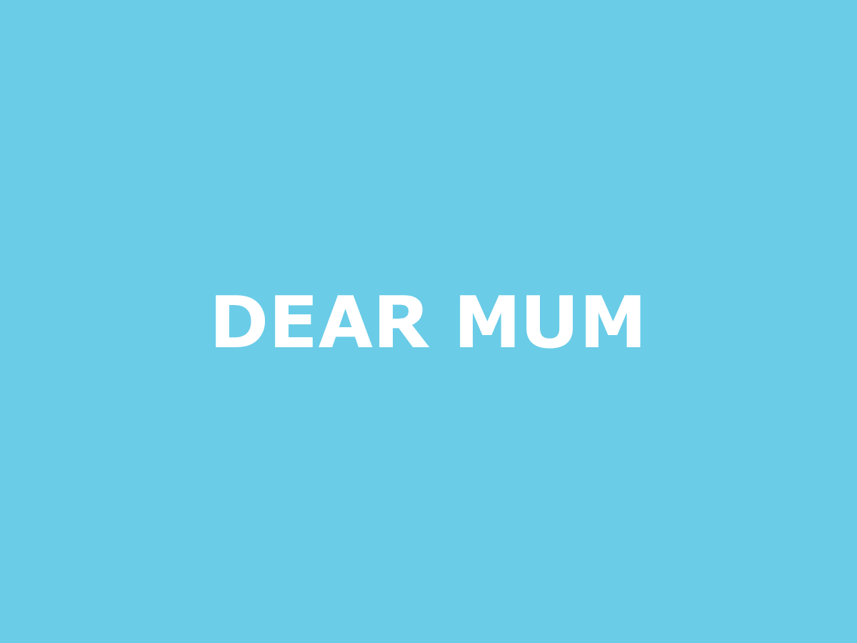 Mums are the best! Share with your mum to let her know.