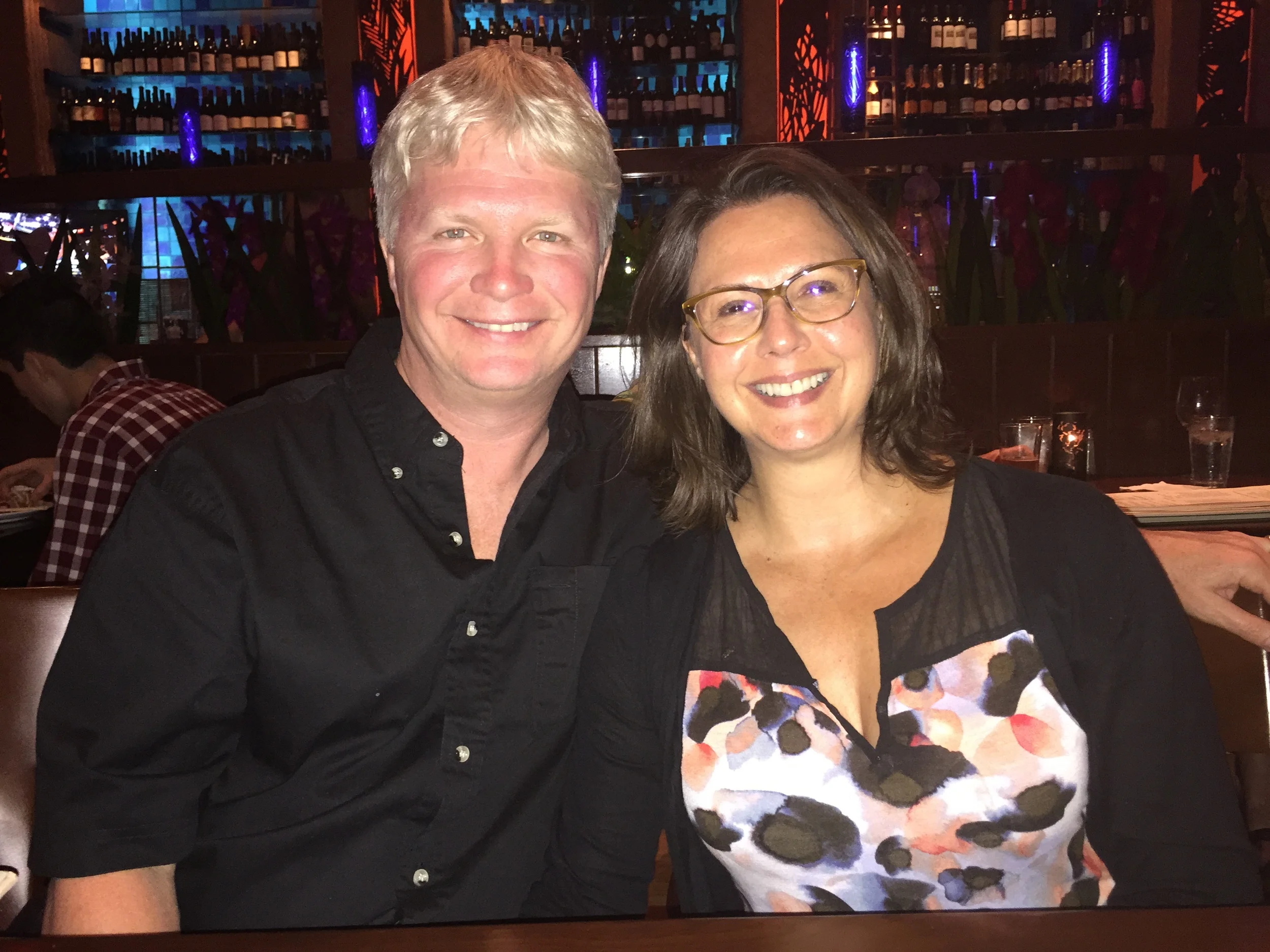 Glenn and his marvelous wife Angie took me to dinner at Emeril's—BAM!