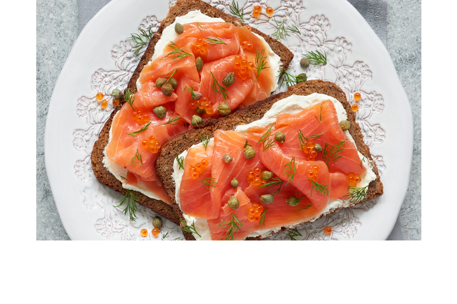 Food photography_Smoked Salmon & Caviar
