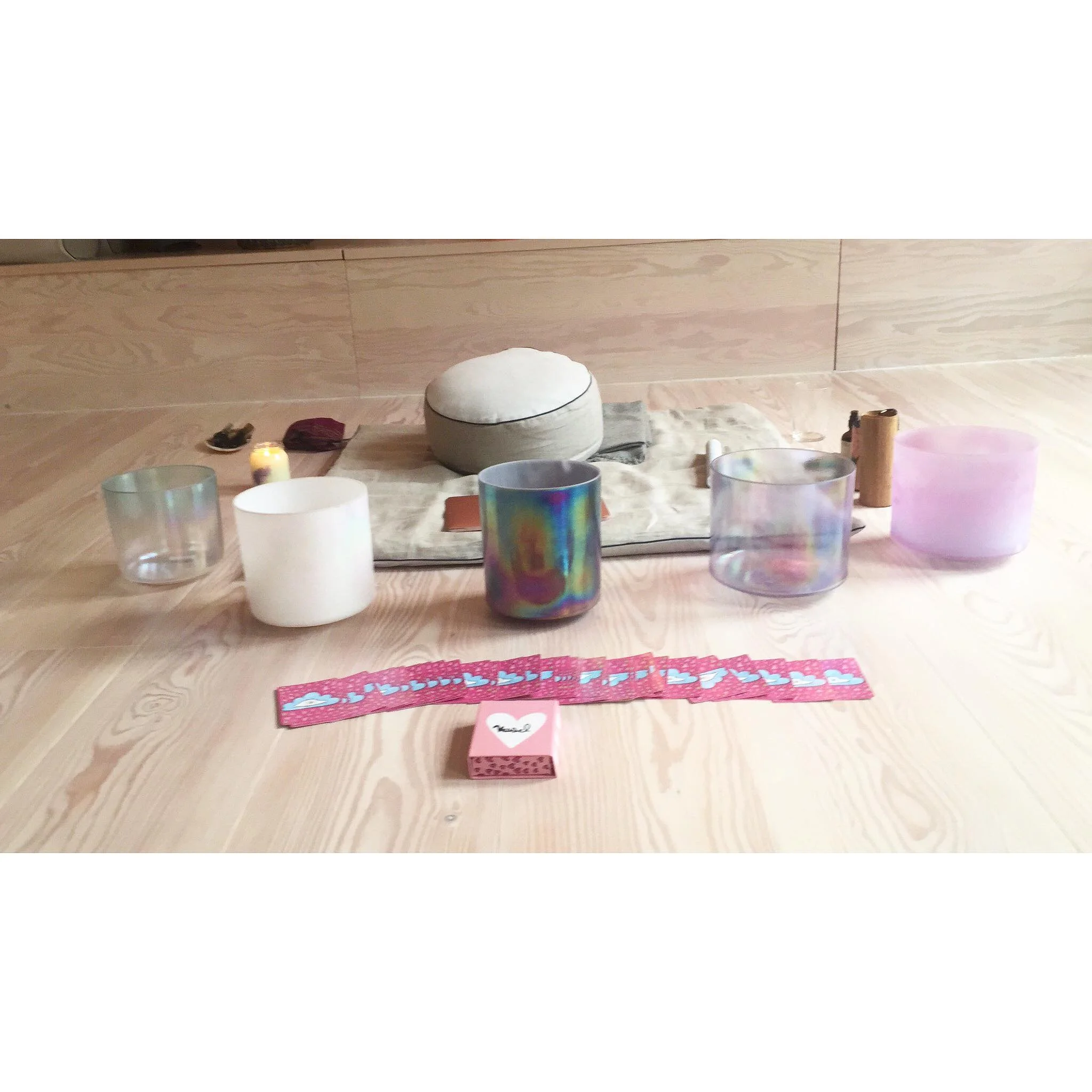 Eleven Healing Alchemy Crystal Bowls 