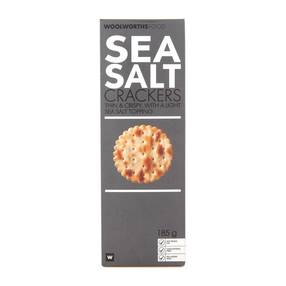 Cracker Sea Salt 185g Ctg