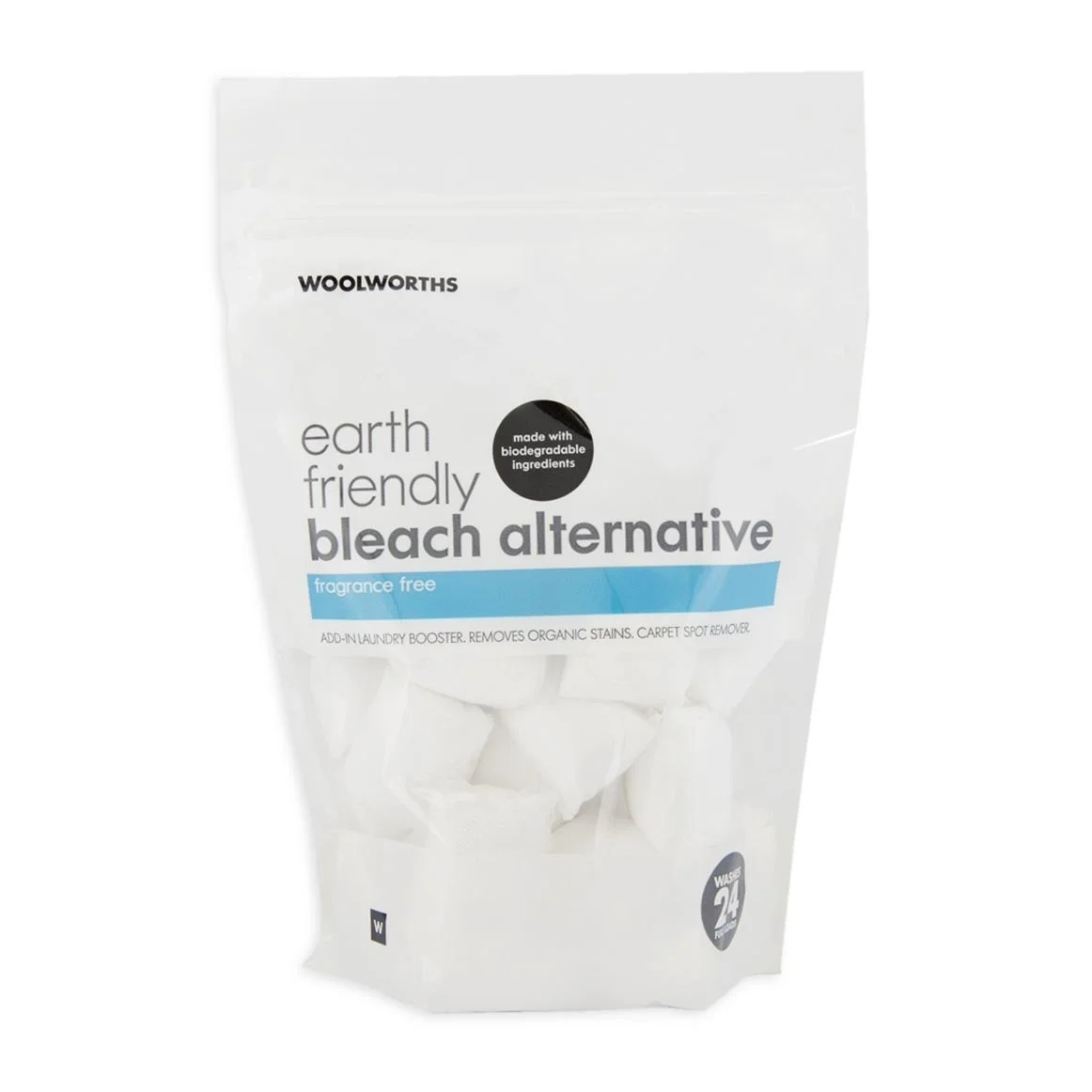 EARTH FRIENDLY PODS, BLEACH, FRAGRANCE FREE 24 LOAD — CTG