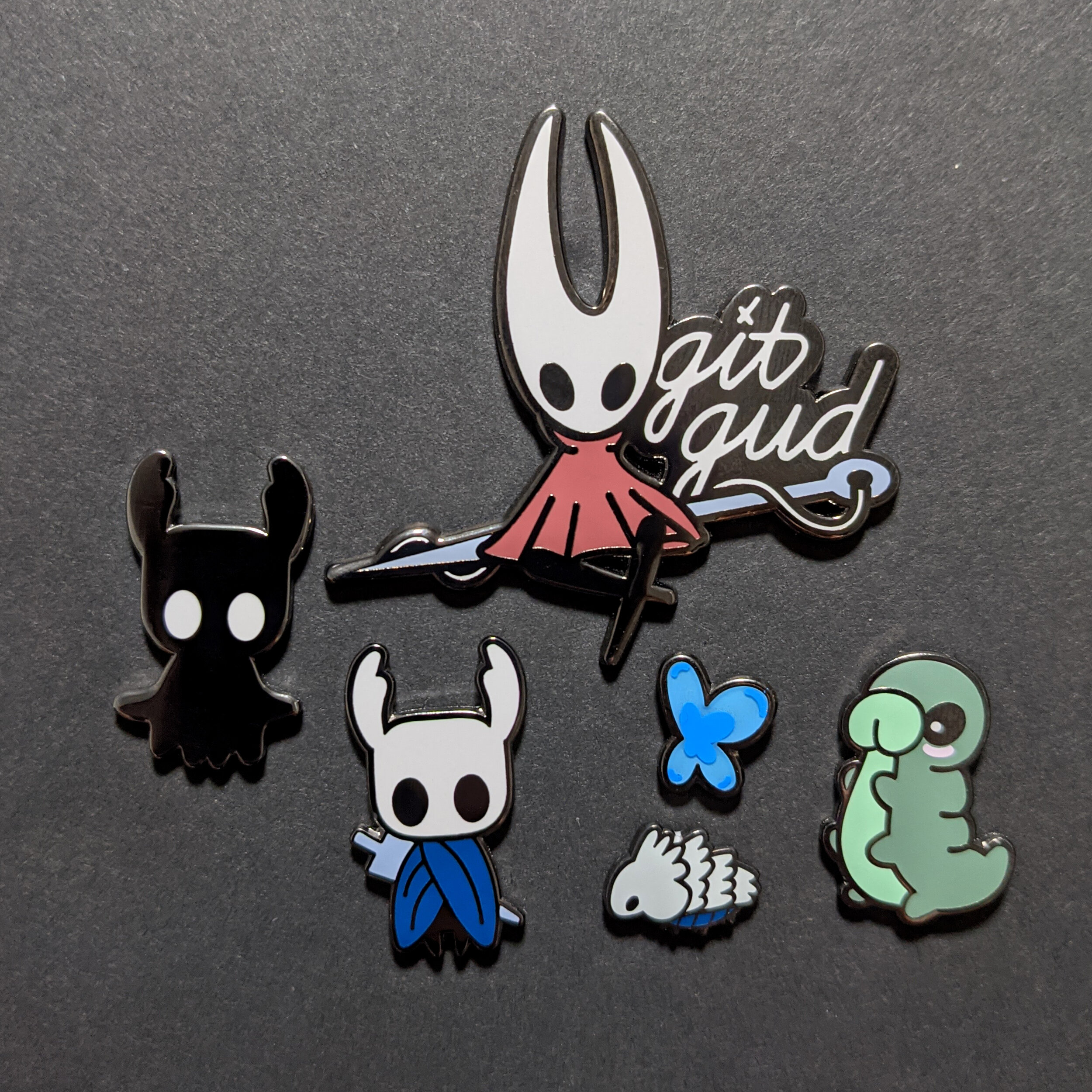 Hollow Knight Hornet Git Gud Sticker -  Norway