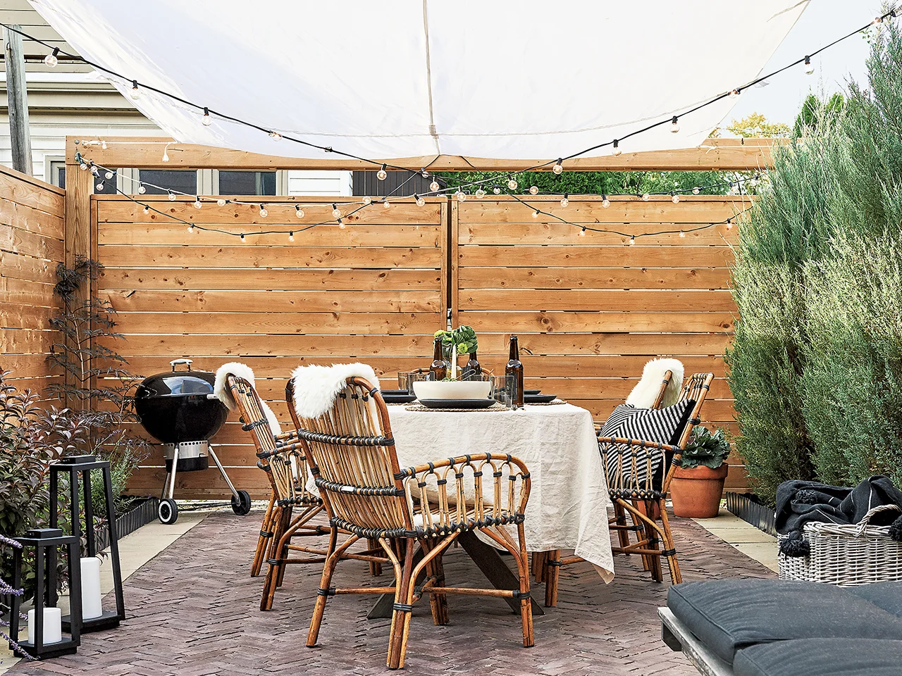 Tiny backyard makeover