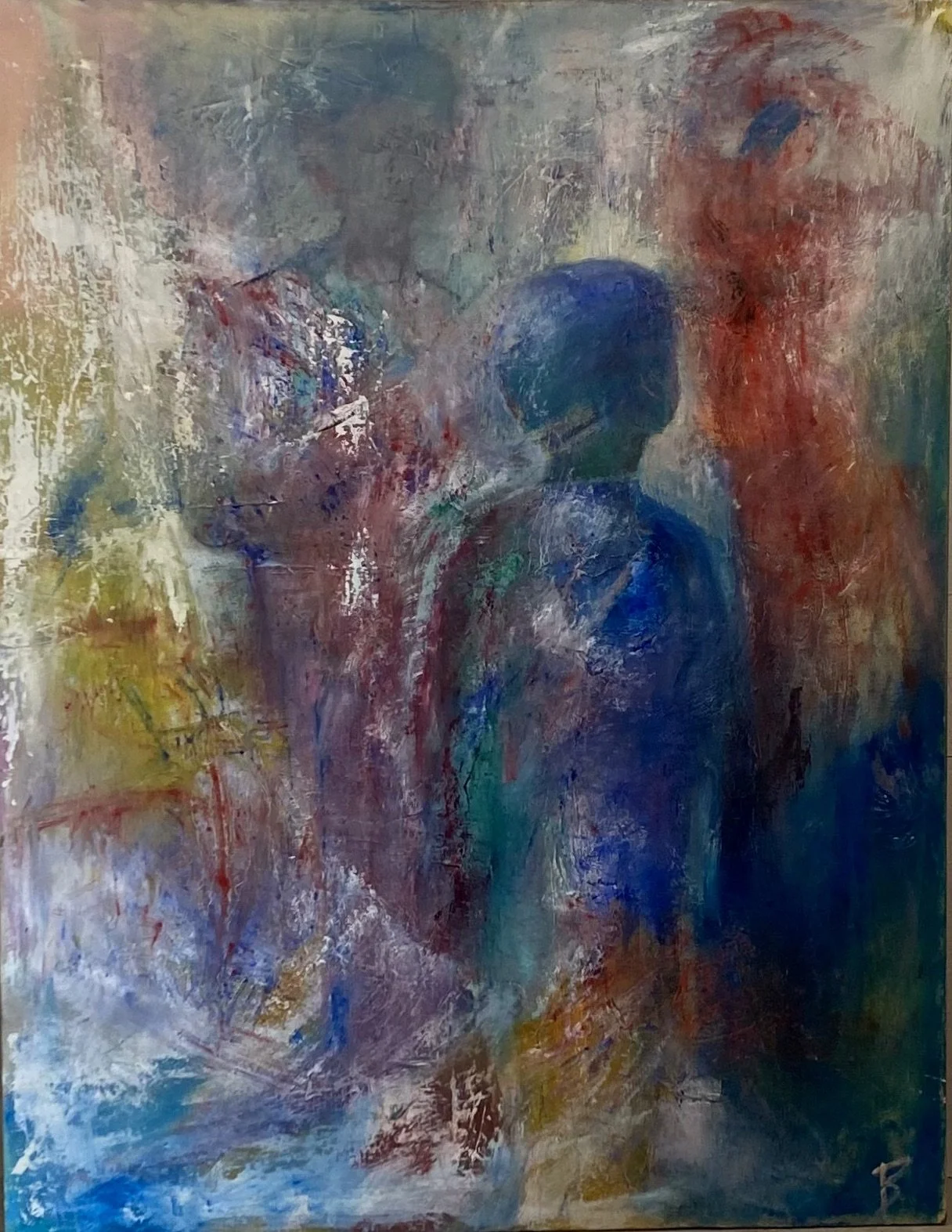 La danseuse, huile sur toile 145x100cm, 2025.jpeg