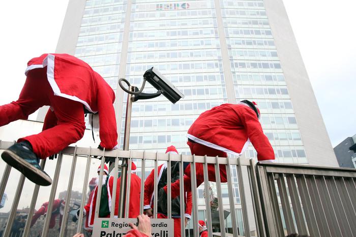 Milano 12 dicembre 2014, sede Consiglio Regionale della Lombardia