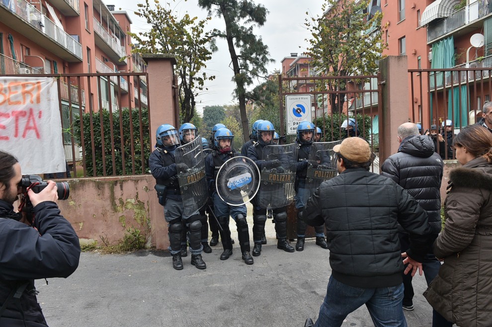 Milano, Giambellino, 25 novembre 2014