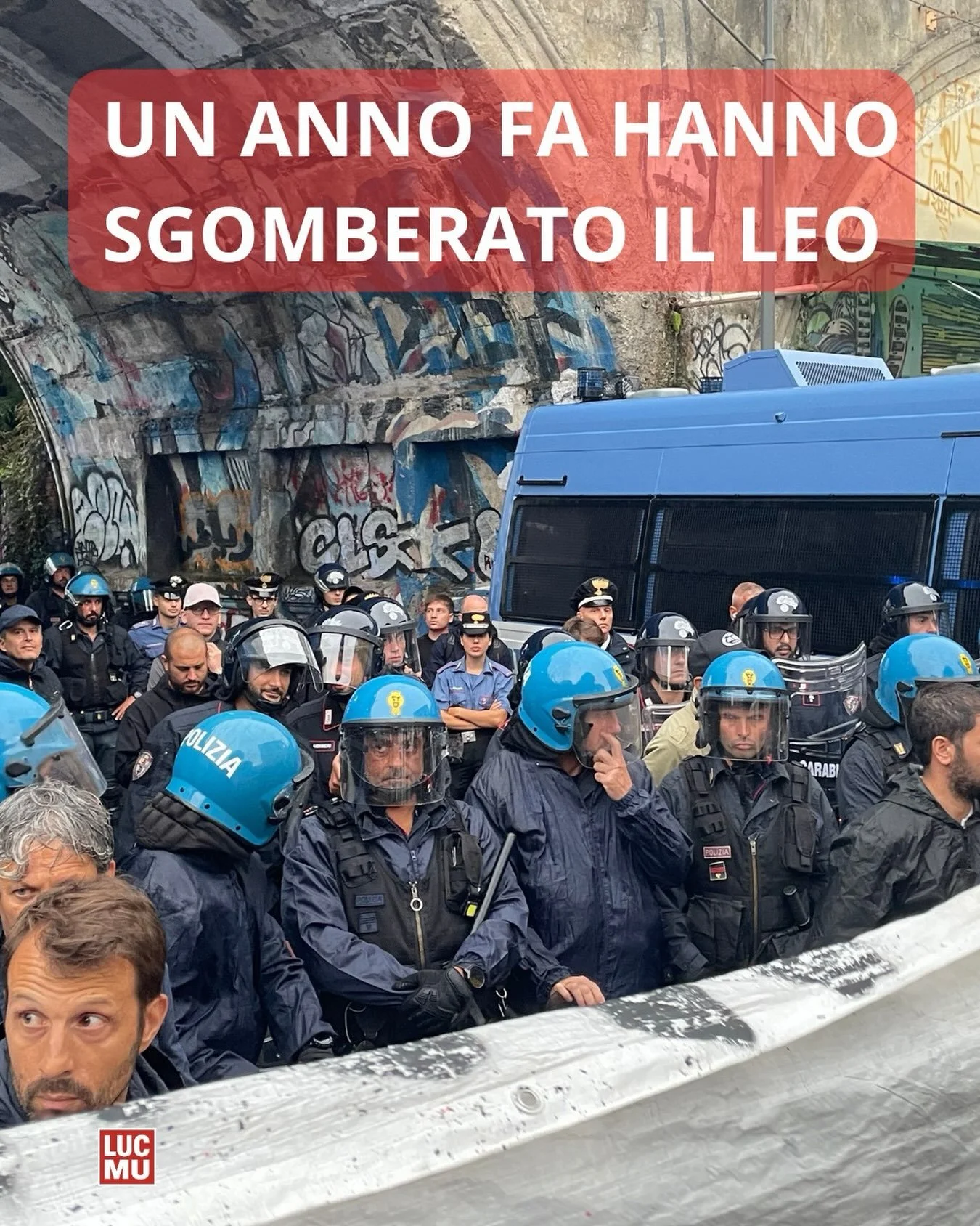 21 AGOSTO 2025 HANNO SGOMBERATO IL LEONCAVALLO

Quello dello sgombero agostano del Leo non &egrave; certo un anniversario che si ricorda con piacere, anche perch&eacute; diede l&rsquo;avvio a un intero anno di sgomberi pesanti. Era seguito l&rsquo;As
