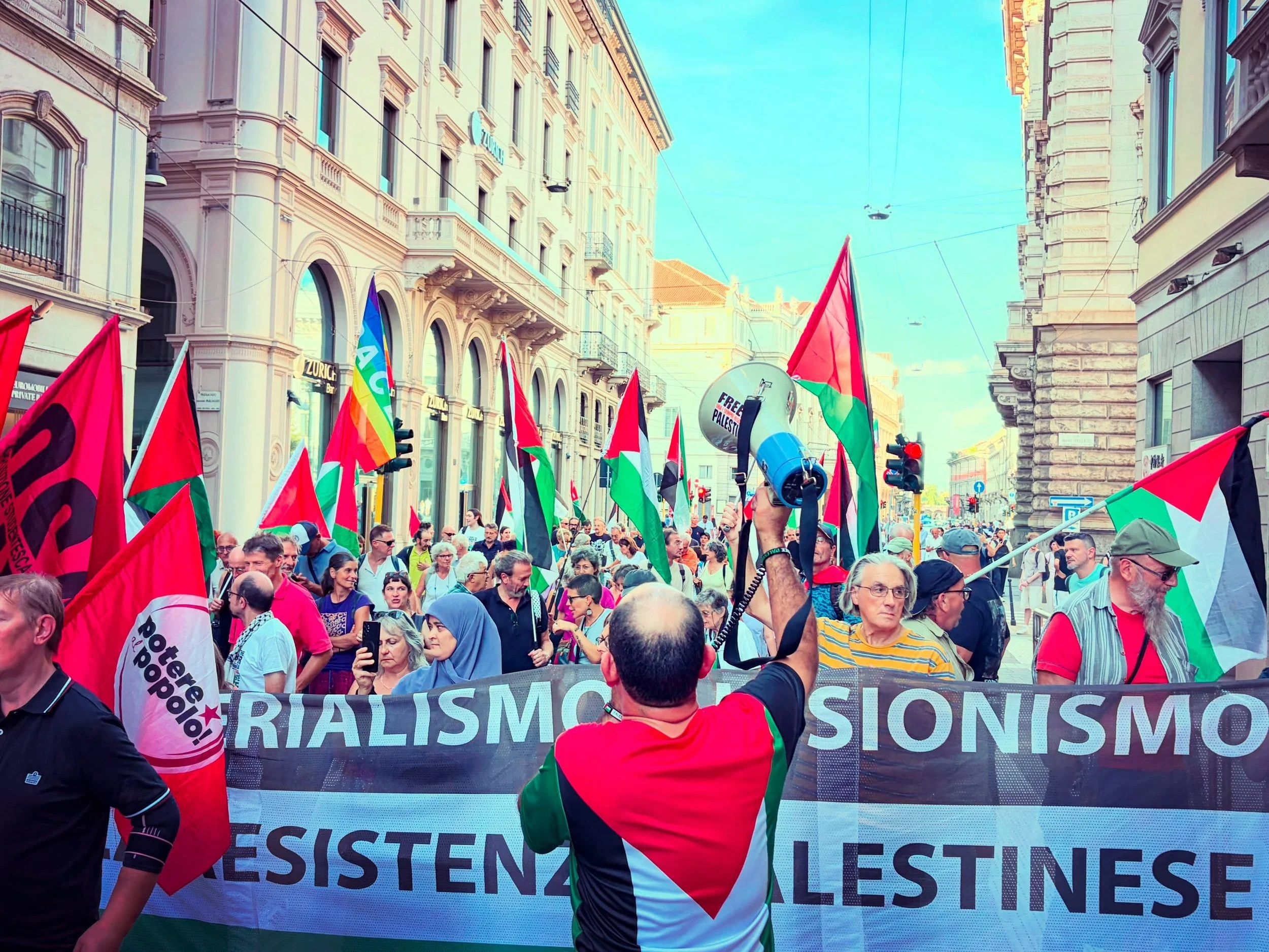 Di nuovo per la Palestina, come ieri e come domani, perch&eacute; neanche per un giorno dobbiamo arrenderci alla normalizzazione del genocidio, a Milano e ovunque