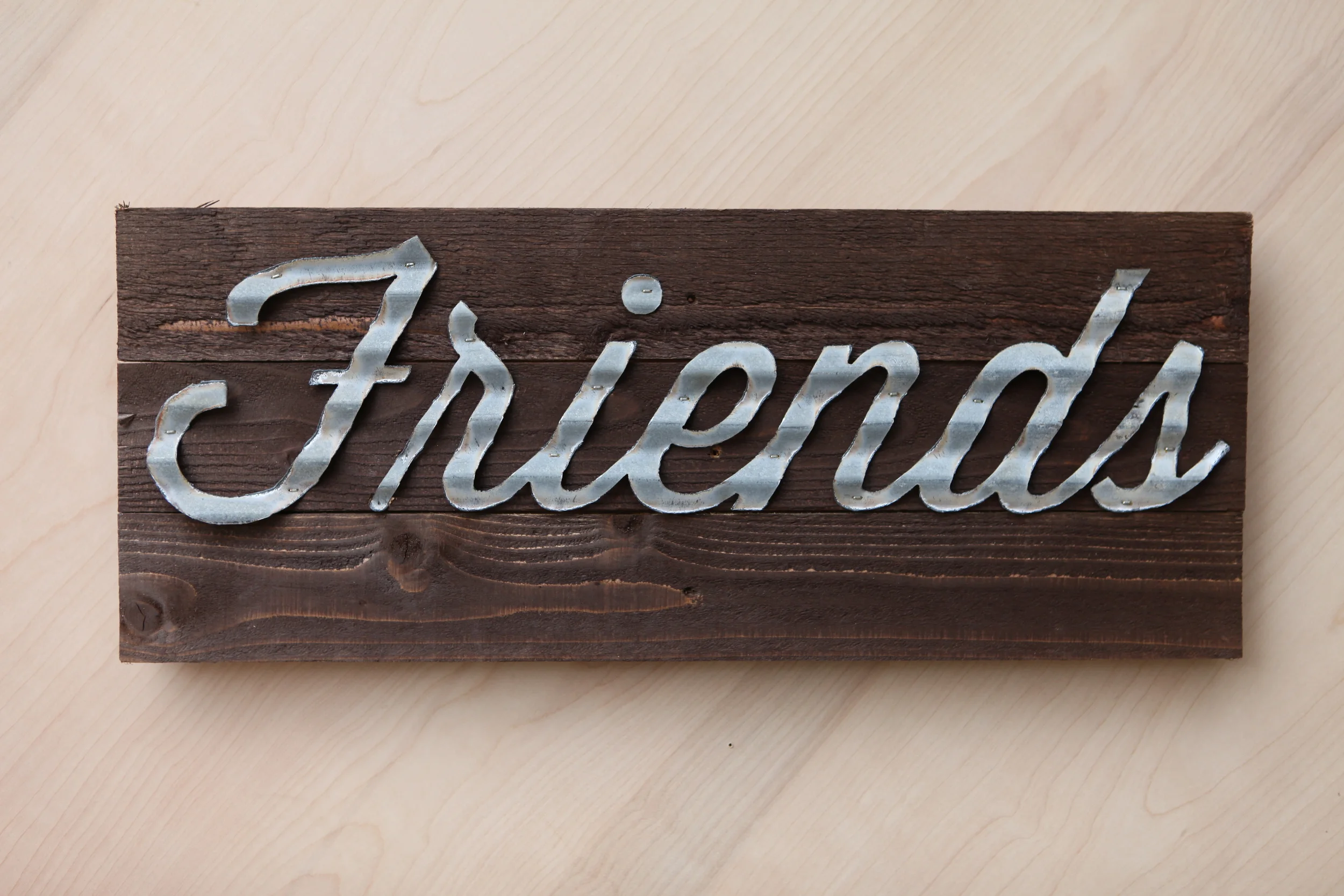 Cursive Friends Stained.JPG