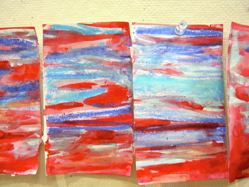 Postcard Painting Series