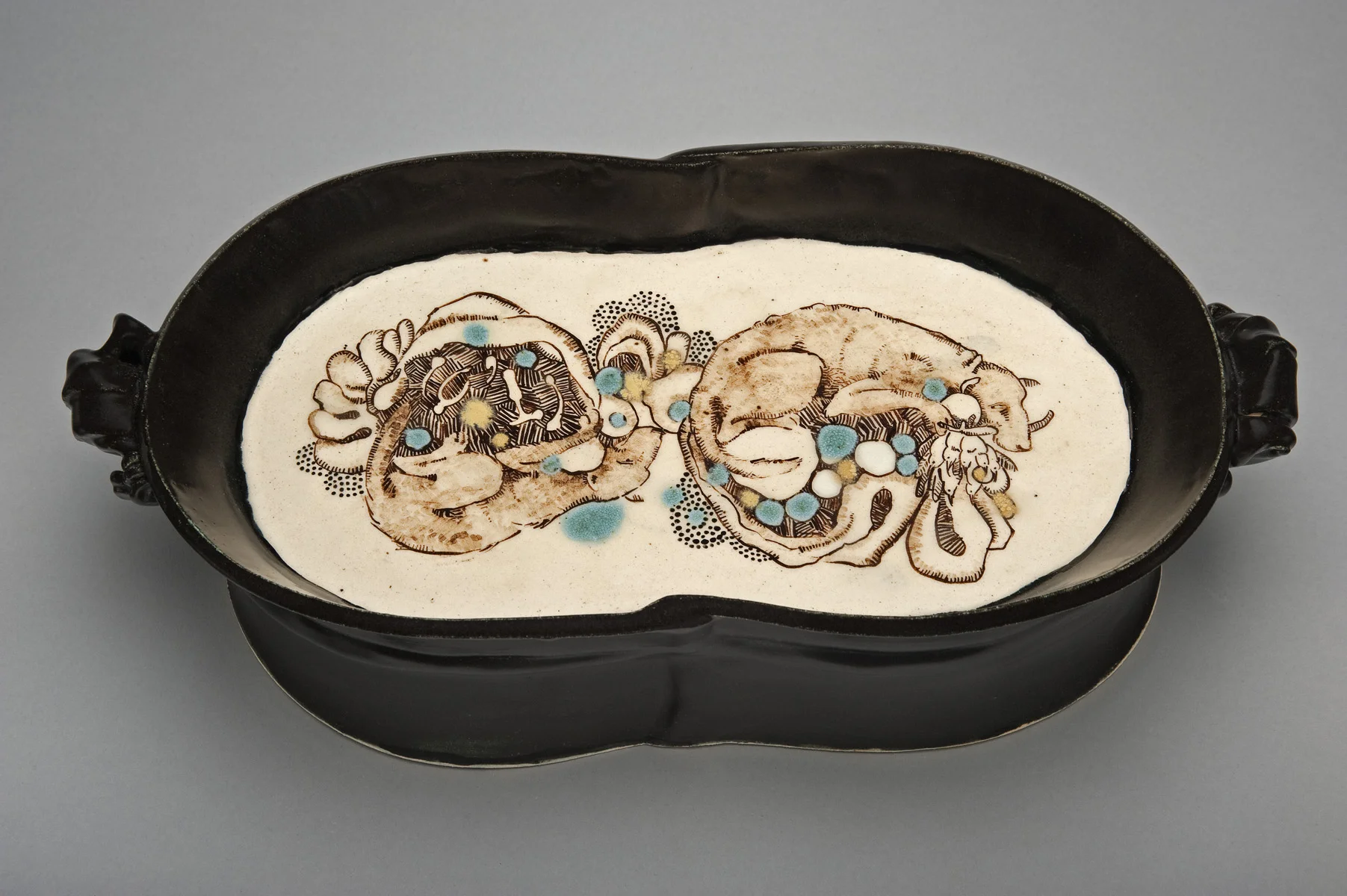 Platter SOLD ceramic
