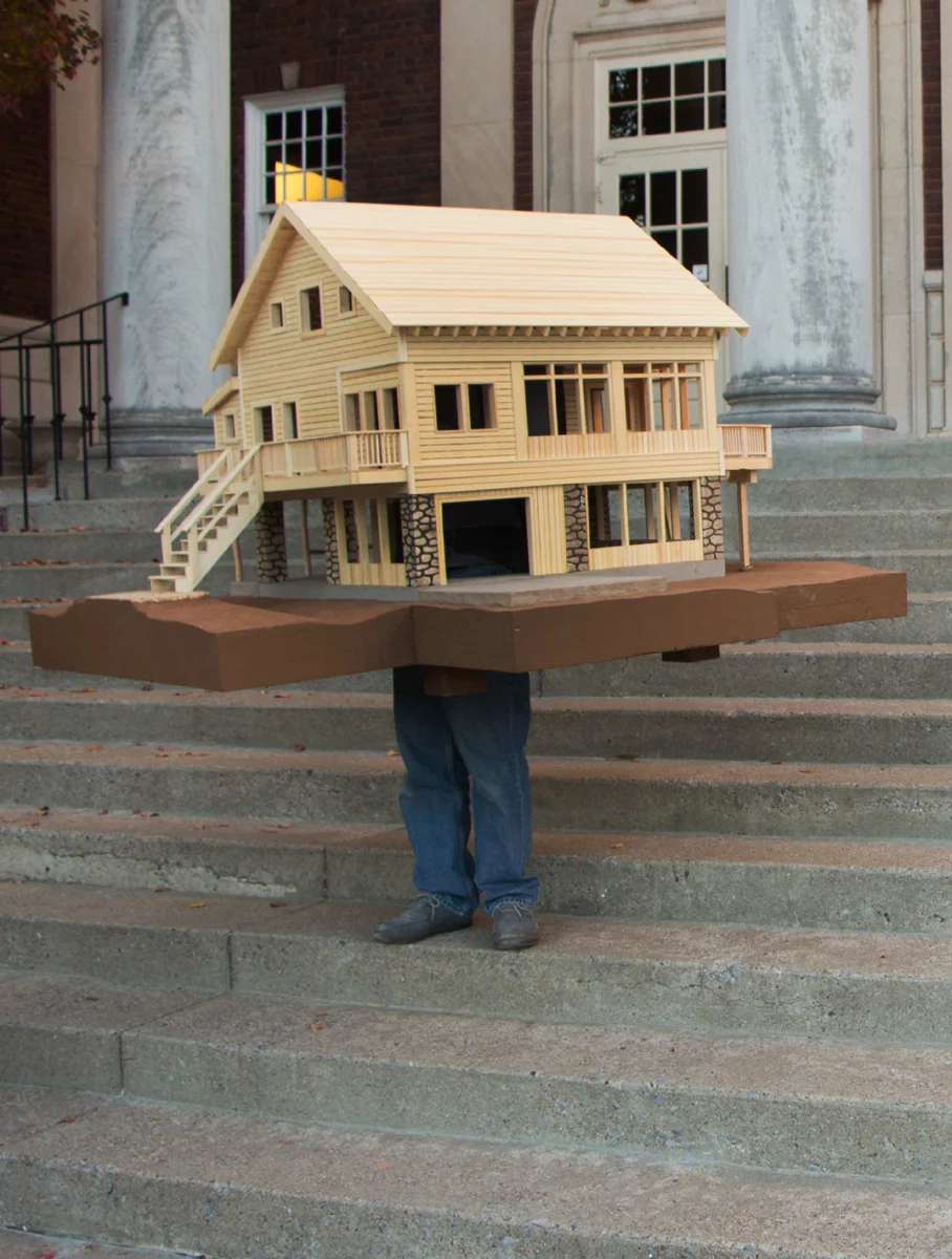 Temporary Residence performance, video, sculpture