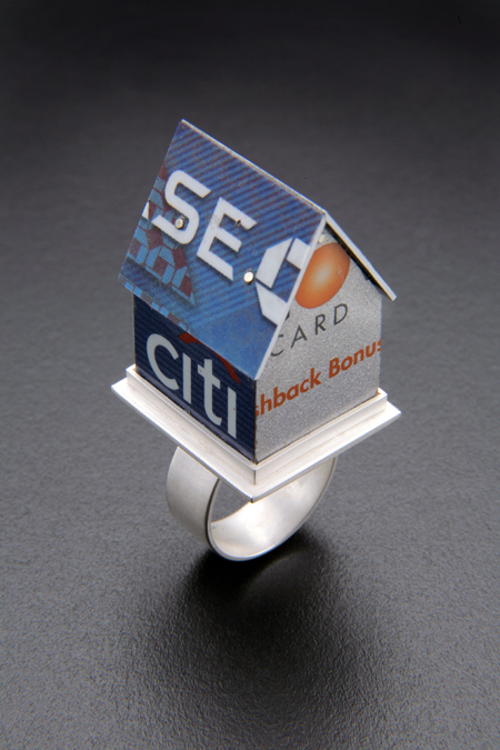 House of Cards SOLD sterling silver, credit card