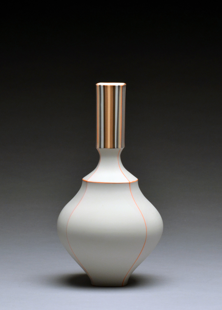Bottle SOLD porcelain 11 x 6 x 6