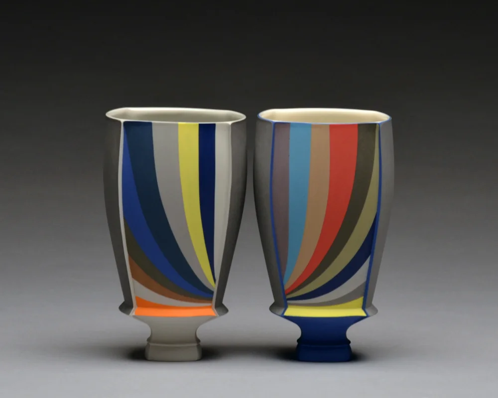 Cups SOLD porcelain 6.5 x 3.5 x 3
