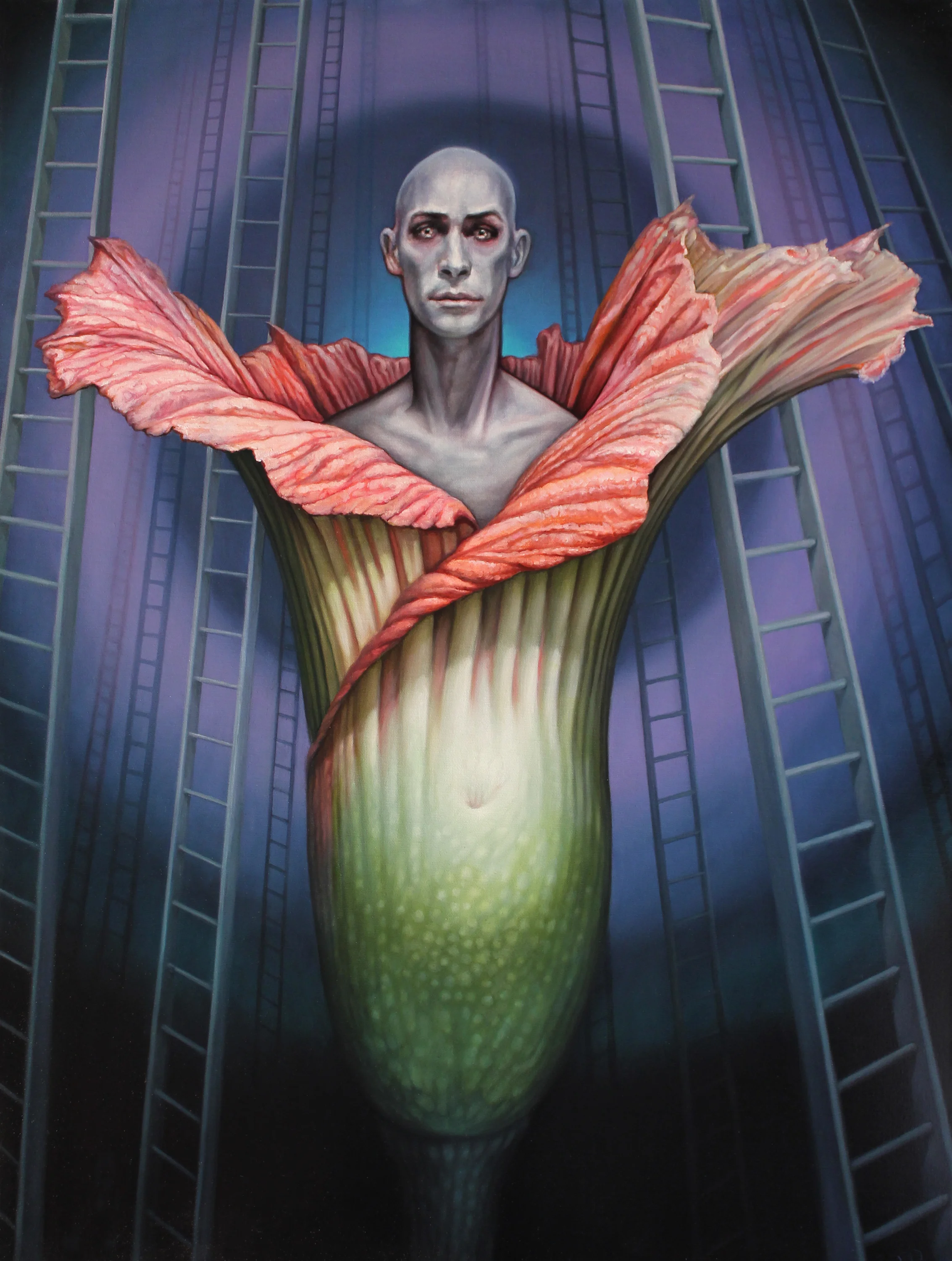 Emerging Ascender $4,200 oil on panel 40 x 30