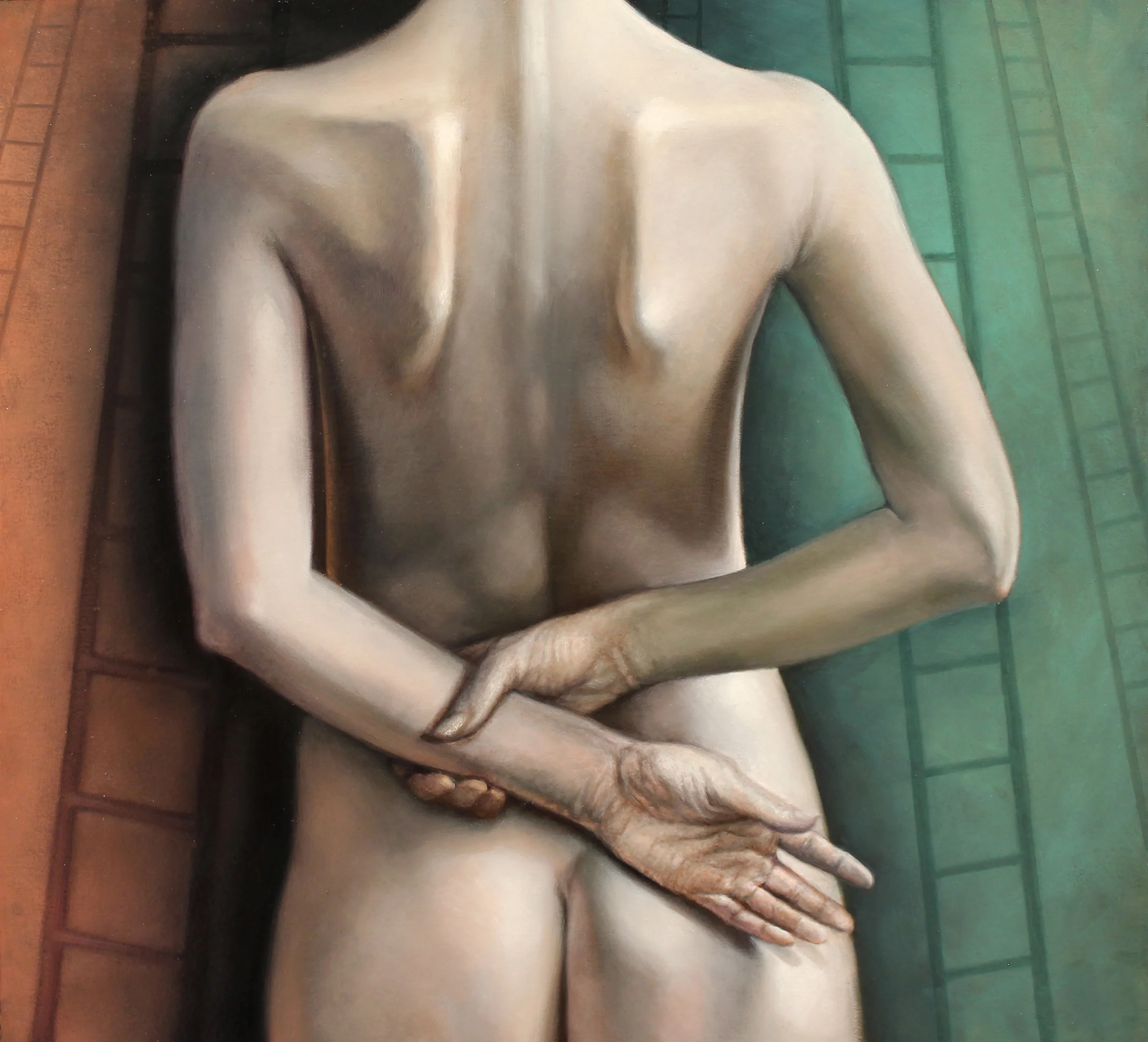 High Expectations $1,800 oil on panel 12 x 13