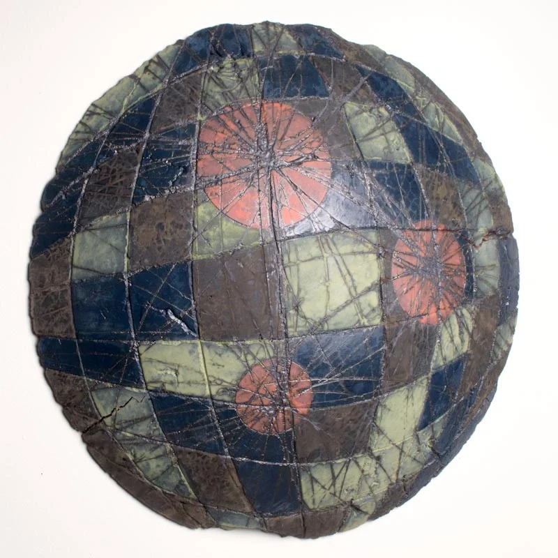 Untitled Swell #4 (Node Series) $800 ceramic 20.5 x 20.5 x 3.5