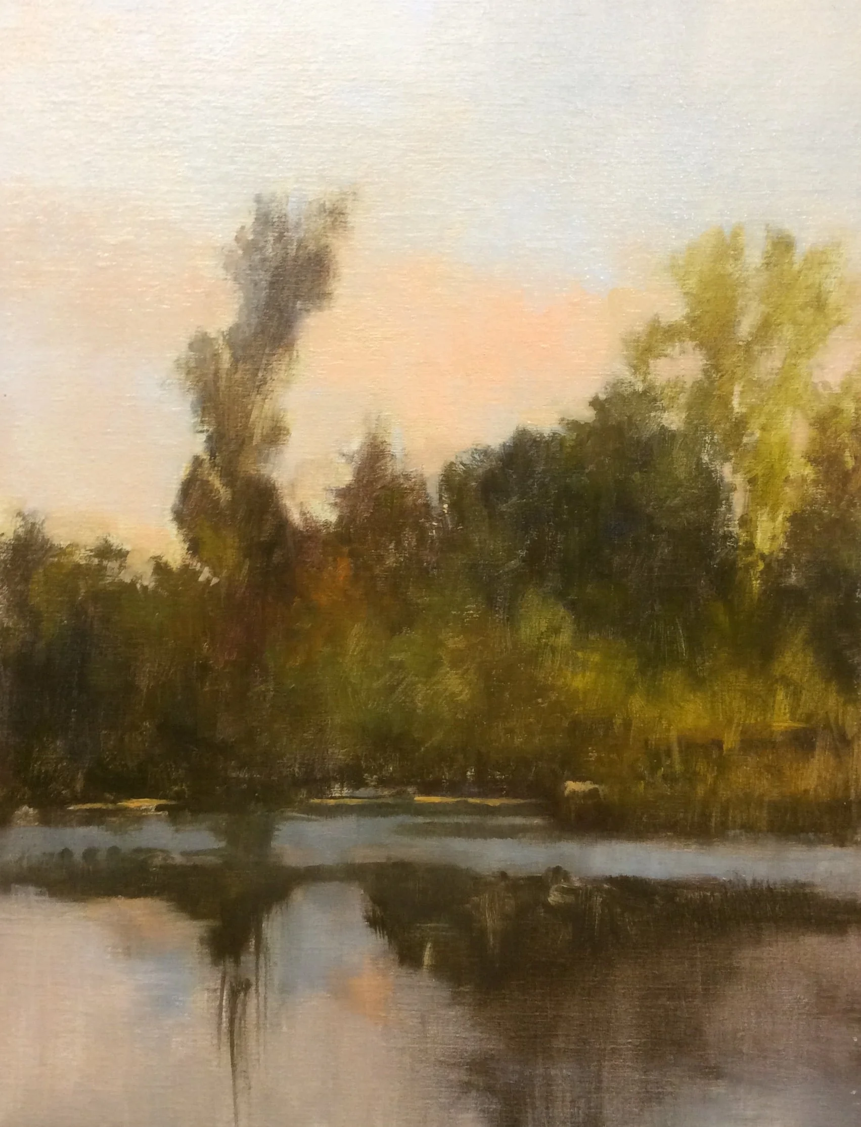 Autumn Sunset on Lake Leota