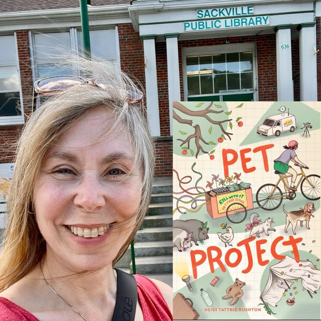 BOOK LAUNCH: PET PROJECT 🐾

I&rsquo;m excited to share that the first book event for my second middle-grade novel, PET PROJECT, is going to be at one of my favourite places, the Sackville branch of the @hfxpublib 😊

This library played an important