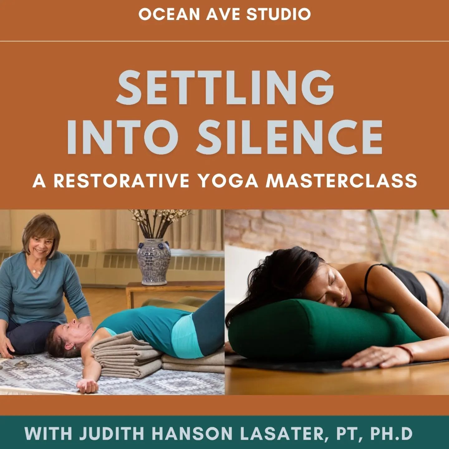 Take a break from your constant busy-ness and stress in a class exclusively focused on a Restorative asana practice. Not only does Restorative yoga feel good, but it also has been scientifically proven to have tremendous beneficial effects on our hea