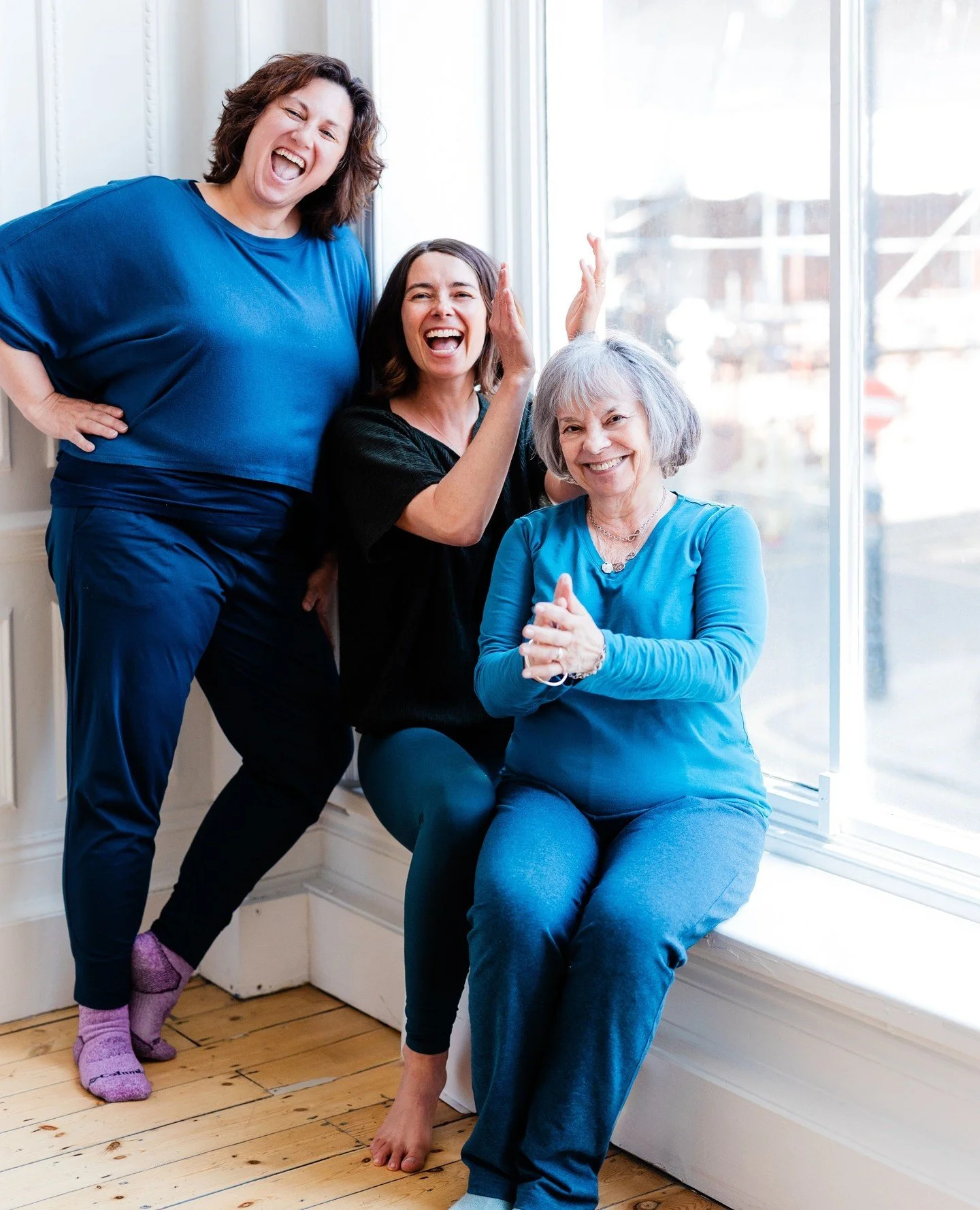 Teaching anatomy and yoga with my daughter Lizzie Lasater and my dear colleague Mary Richards is one of my greatest joys. ⁠
⁠
We laugh, we learn, and we promise, anatomy is fun (at least when you hang out with us)! 😉⁠
⁠
Did you sign up for our FREE 
