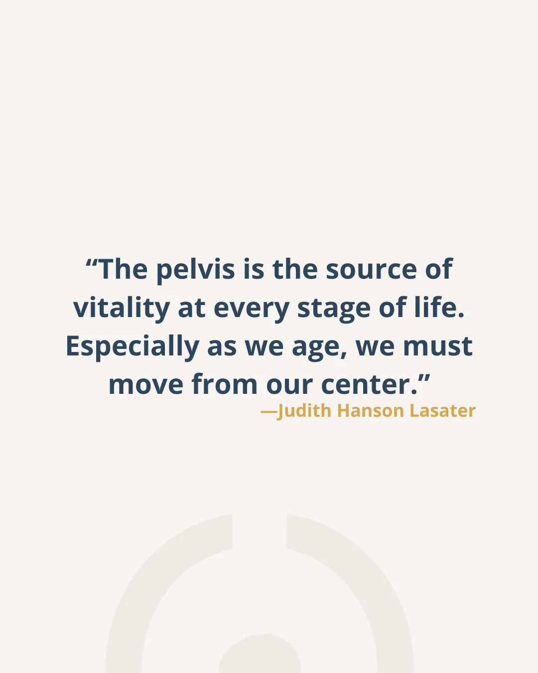I can never say enough about the pelvis, the true root of all movement. ⁠
⁠
In our upcoming course, Experiential Anatomy: Yoga Therapeutics, we&rsquo;ve shaped the learning into three chapters:⁠
⁠
✨ The Standing Yogi: Posture⁠
✨ The Seated Yogi: Surv