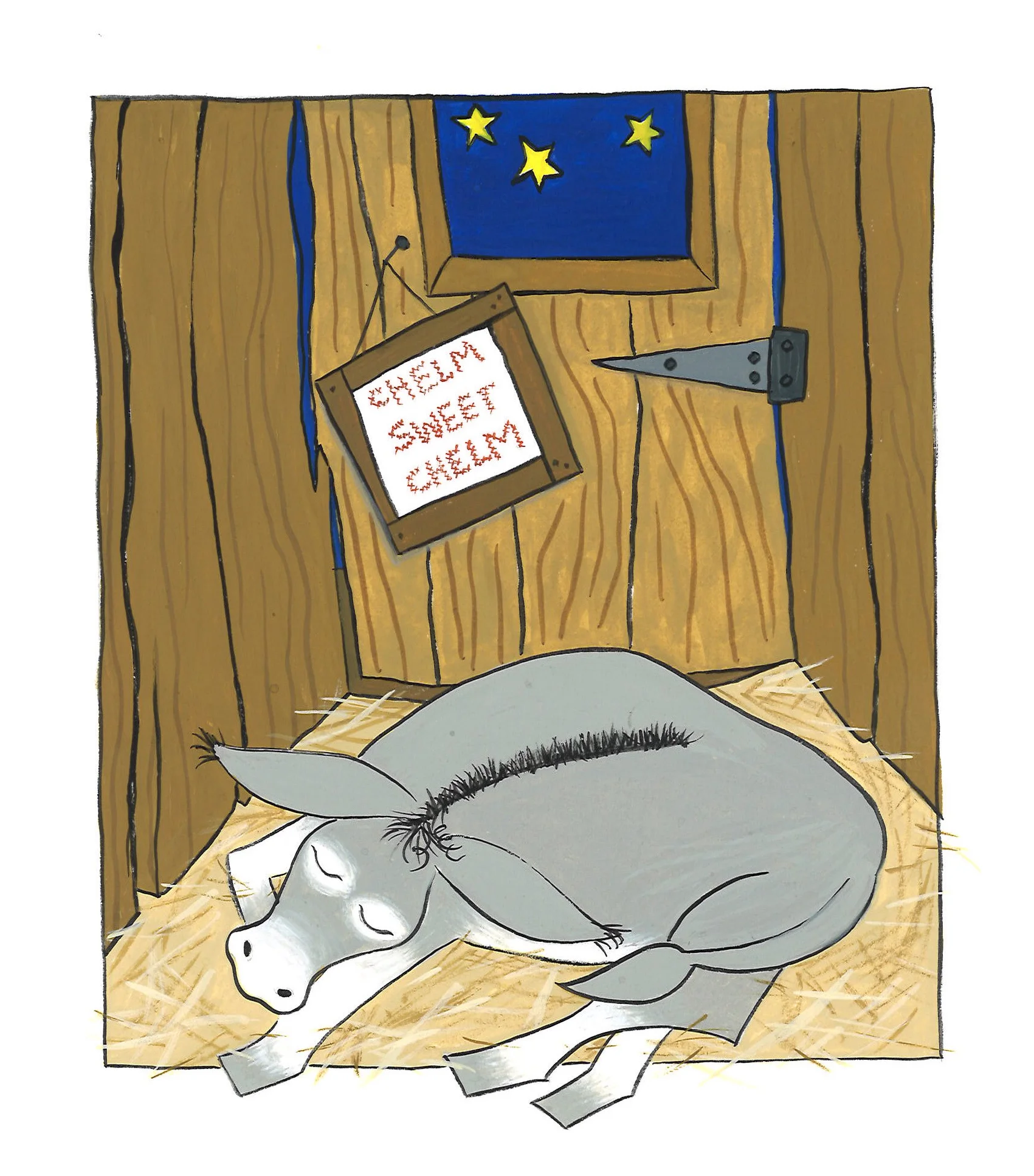 The Little Donkey of Chelm "It's just like home."