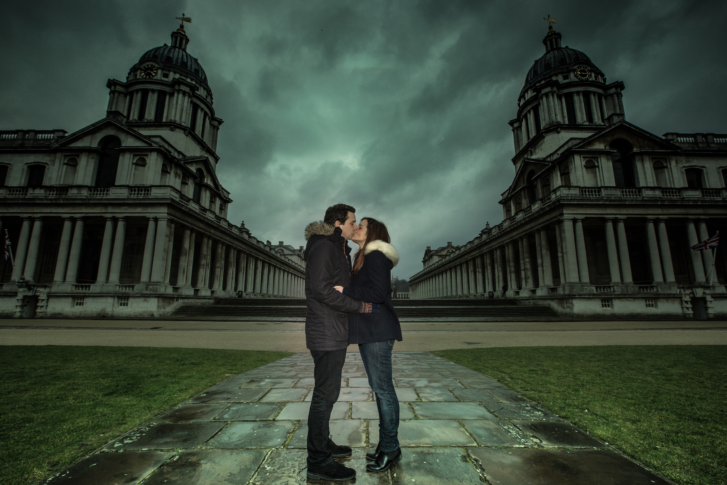 greenwich-royal-naval-academy-engagement-6-london-uk-destination-wedding-photography-Adam-Rowley