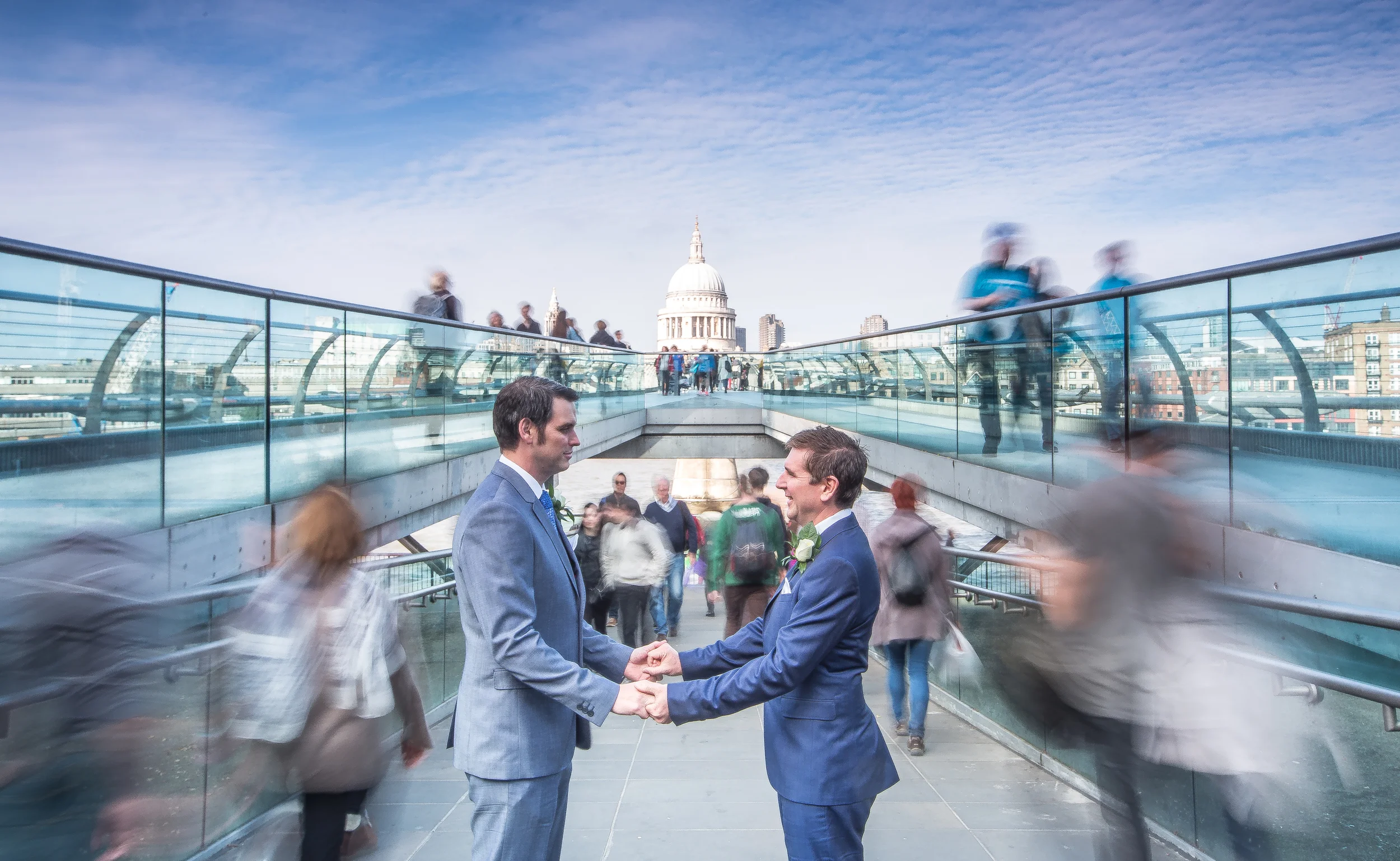 STEVE AND PETER'S MAYFAIR WEDDING