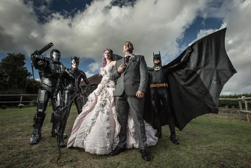 batman bridesmaid dresses batman — Weddings