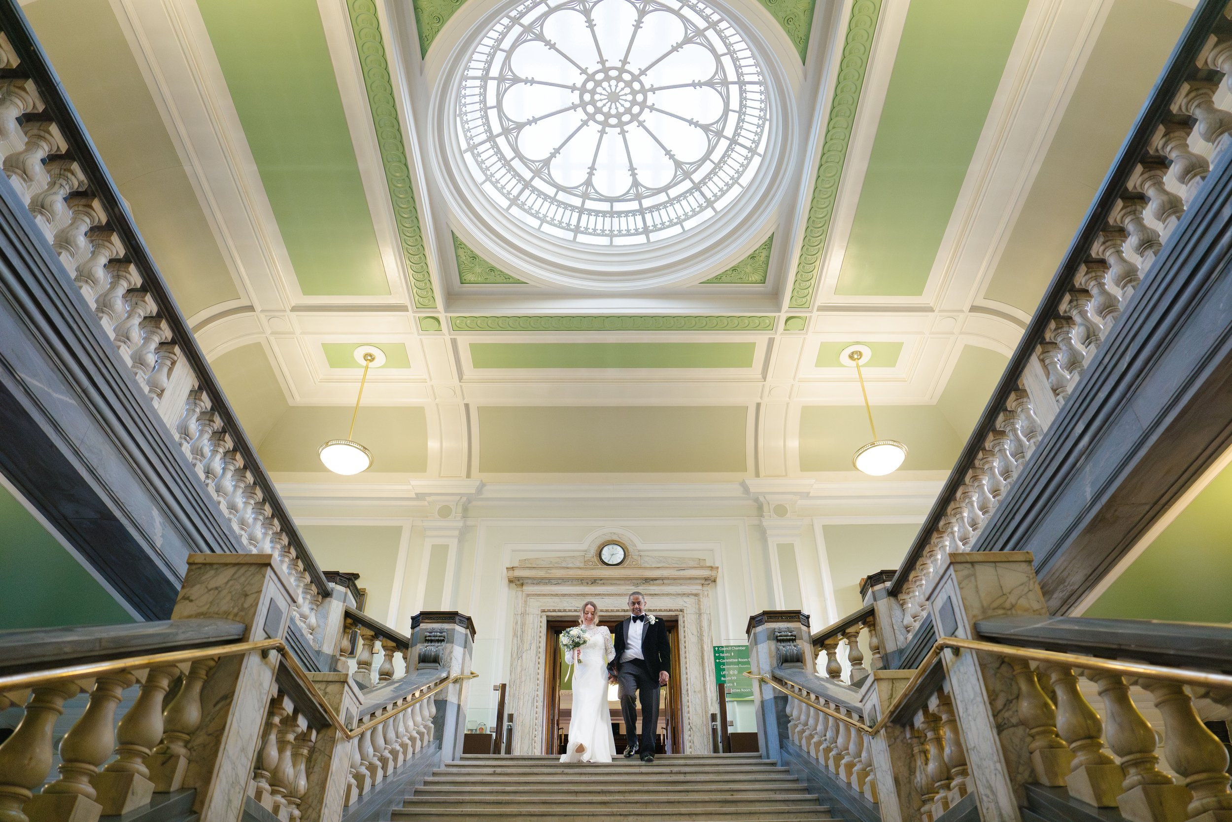 SARAH AND RODNEY AN ISLINGTON TOWN HALL WEDDING