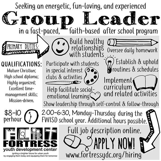 Come work for us! We have several open positions for the upcoming school. Check them out and apply! Link in bio.
.
.
.
.
.
.
.
. 
#hiring #hiringindfw #hiringftworth #jobshiring #nowhiring #jobsindfw #jobsinftworth #nonprofitjobs